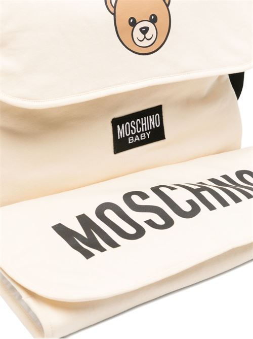 Borsa unisex Moschino Baby beige con logo MOSCHINO BABY | MUX05VLCA1920404